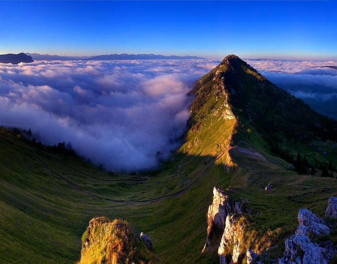 کوه های زیبای جهان 