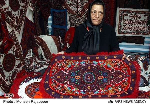 پته کرمان زیباترین و ارزشمندترین سوزن‌دوزی در جهان