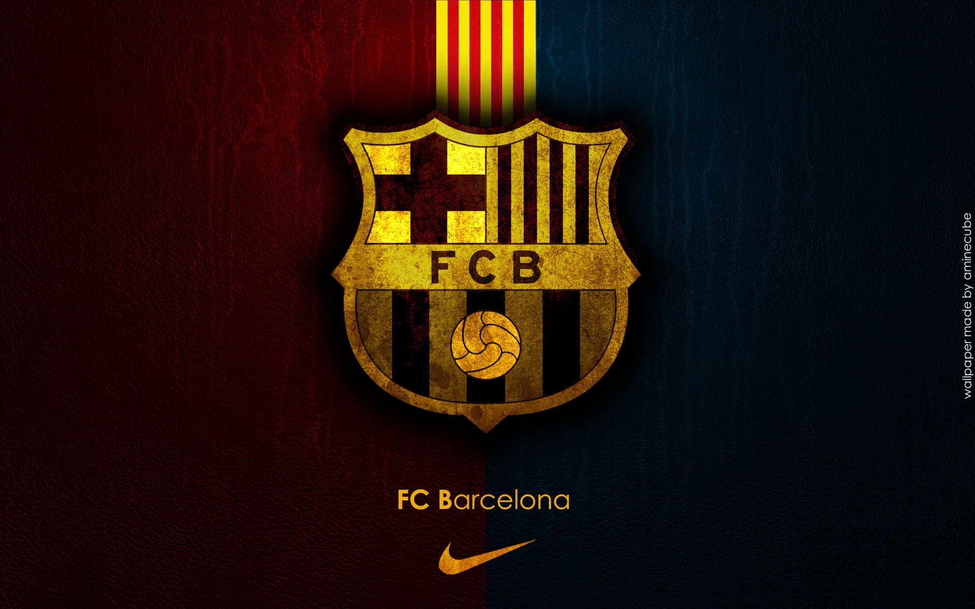 والپیپر لوگوی باشگاه بارسلونا