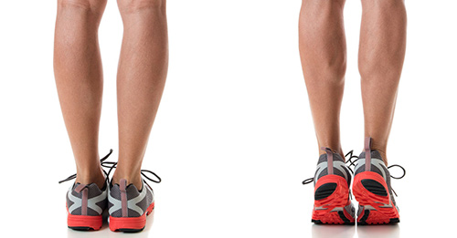 ورزش برای کوچک کردن ساق پا : بالا بردن ساق پا