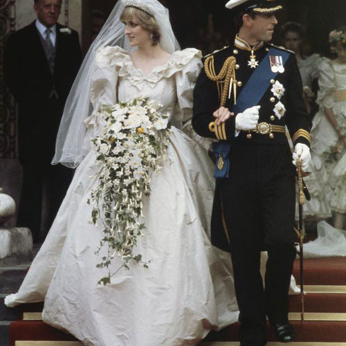ازدواج دایانا با شاهزاده ولز