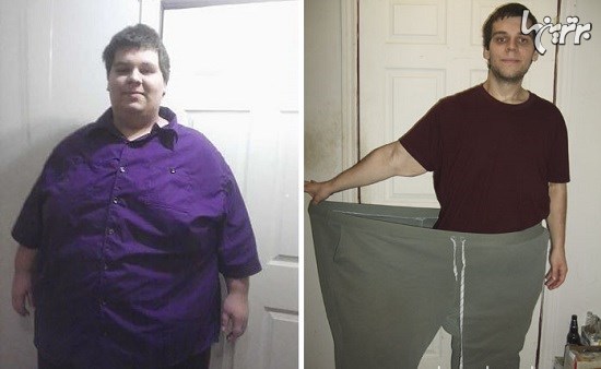 او از 247 کیلوگرم به 97 کیلوگرم رسیده است.