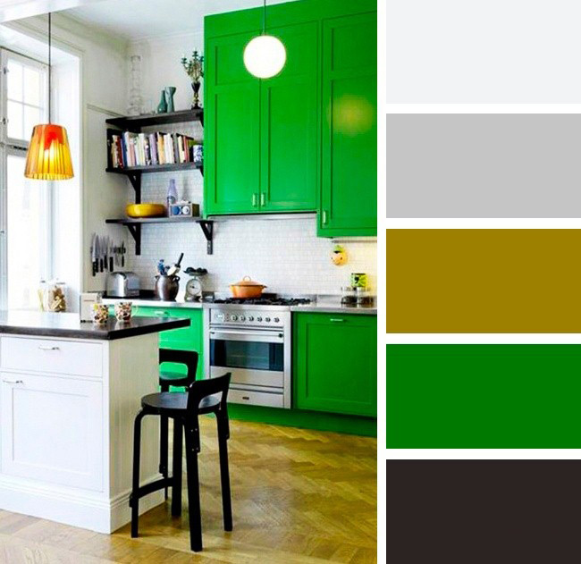 رنگ های مد شده برای دکوراسیون آشپزخانه