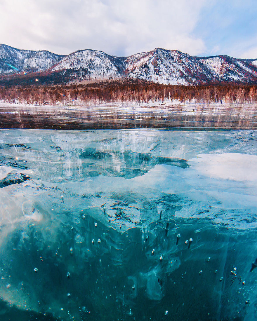 عکس های دریاچه بایکال در سیبری