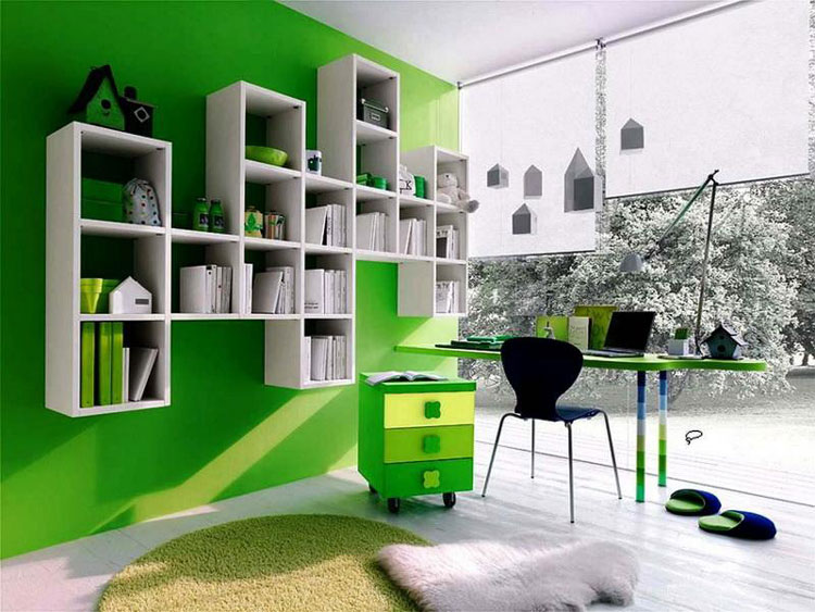 جذاب ترین مدل های دکوراسیون منزل به رنگ سبز