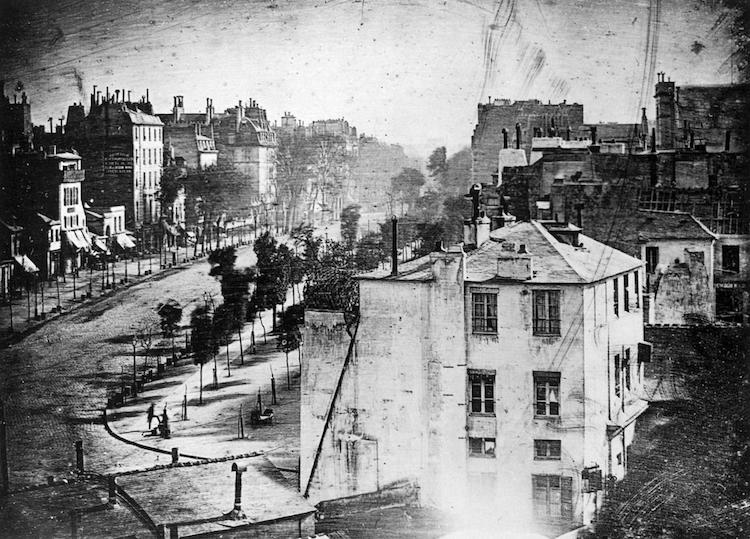 قدیمی ترین عکس از شهر پاریس