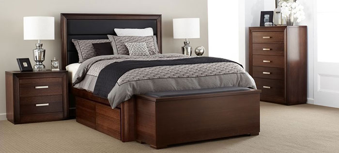 مدل تخت خواب چوبی دو نفره