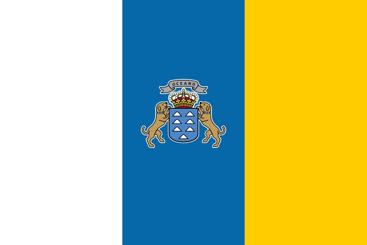 پرچم جزایر قناری