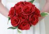 عکس دسته گل عروس رز قرمز