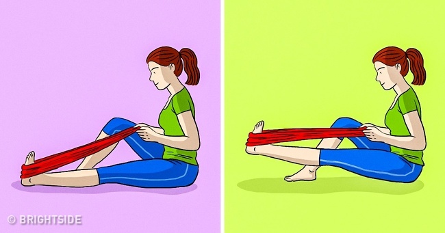 حرکت کششی برای گرفتگی عضلات پا
