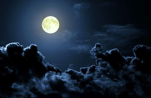 انشای زیبا درباره آسمان شب مهتابی و توصیف آن