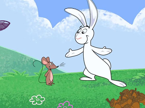 شعر یه روز آقا خرگوشه رسید به بچه موشه