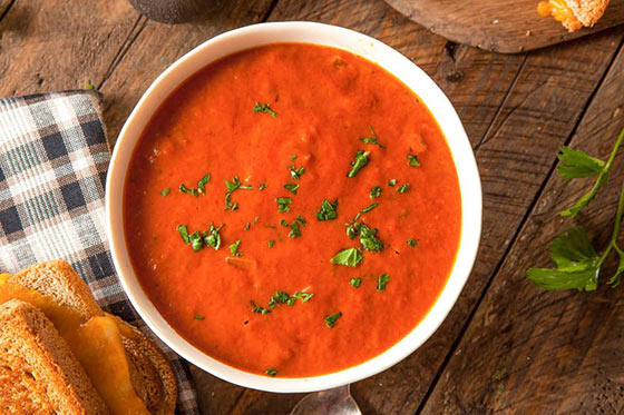 خواص سوپ گوجه فرنگی