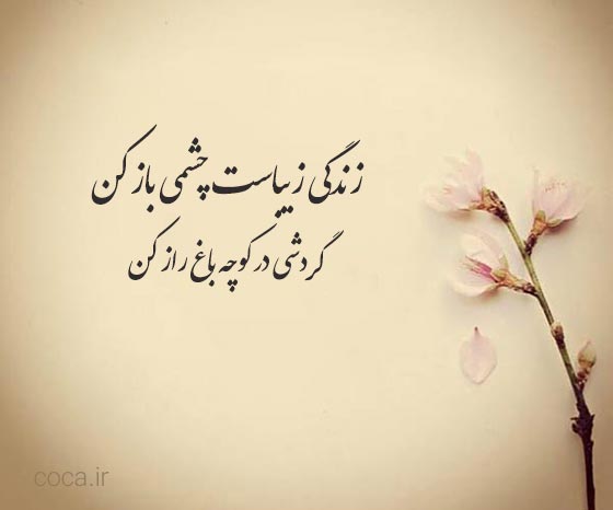 اشعار تک بیتی پرمعنا درباره زندگی