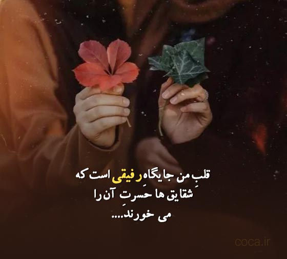 تک بیتی های ناب برای دوست و رفیق صمیمی