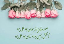 شعر و دوبیتی درباره امام علی (ع)