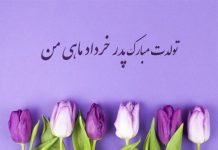 متن پروفایل تولدت مبارک پدر خردادی من