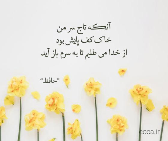 اشعار عاشقانه دلبرانه طولانی حافظ