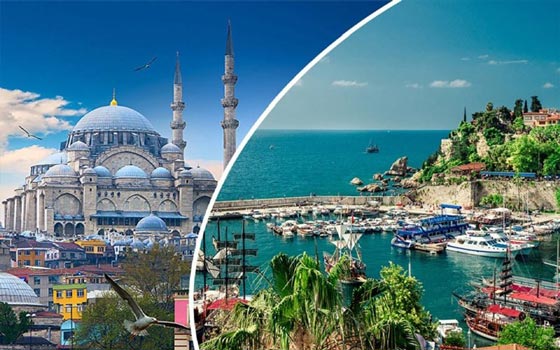 مسافرت به استانبول یا آنتالیا کدام مقرون به صرفه است؟