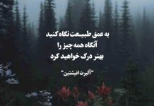 سخنان و جملات بزرگان در مورد طبیعت