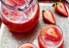 طرز تهیه لیموناد توت فرنگی